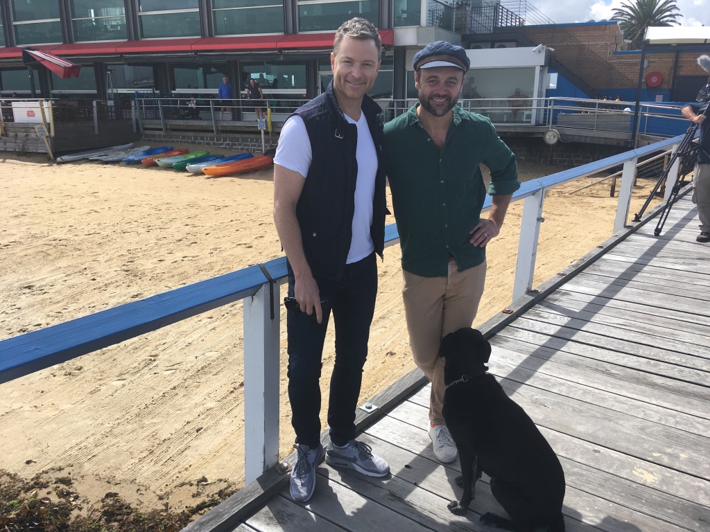 Meet entertainer Tim Campbell & his rescue dog Oscar