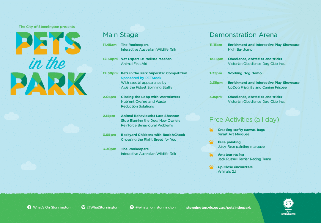 pets in the park