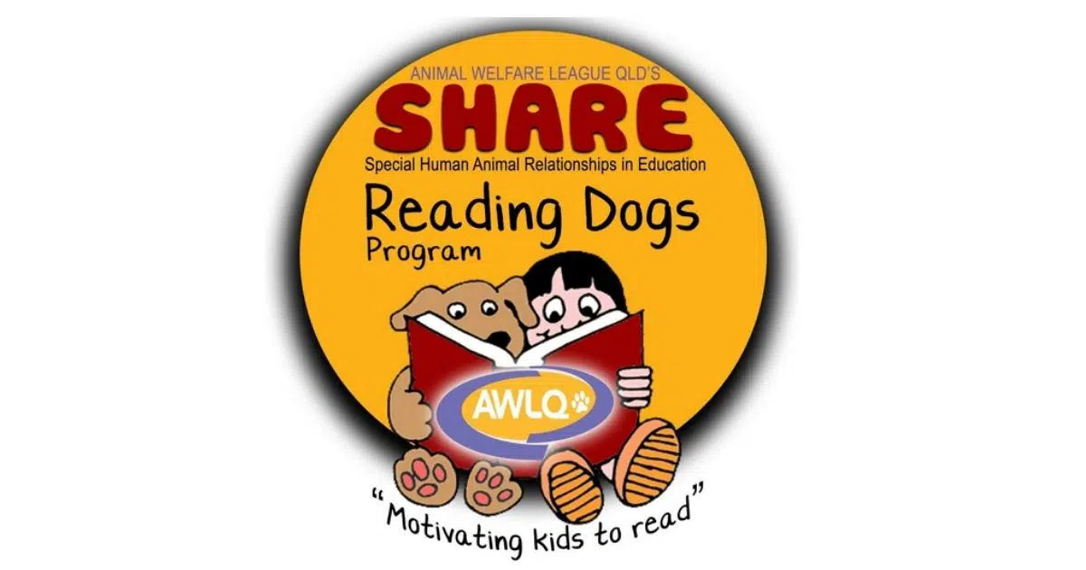 SHARE Reading dogs helping students to learn