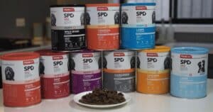Air dried dog food